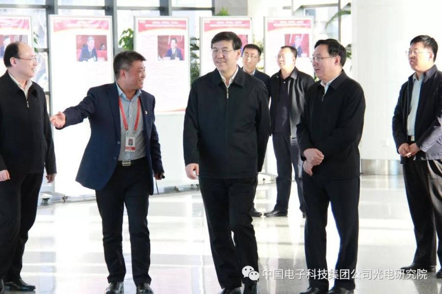 天津市委副书记阴和俊一行调研53所